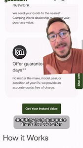 𝗗𝗶𝗱 𝘆𝗼𝘂 𝗸𝗻𝗼𝘄 𝘆𝗼𝘂 𝗰𝗮𝗻 𝗳𝗶𝗻𝗱 𝗼𝘂𝘁 𝘄𝗵𝗮𝘁 𝘆𝗼𝘂𝗿 𝗥𝗩 𝗶𝘀 𝘄𝗼𝗿𝘁𝗵 𝗶𝗻 𝘀𝗲𝗰𝗼𝗻𝗱𝘀? 💵🫰 Using 𝗻𝗲𝗮𝗿 𝗿𝗲𝗮𝗹-𝘁𝗶𝗺𝗲 𝗺𝗮𝗿𝗸𝗲𝘁 𝗱𝗮𝘁𝗮, Good Sam RV Valuator will provide you the most accurate and up to date value of your RV. | Bailey Goes Outside