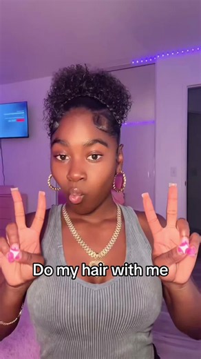 Ponytail x Fishtail Braids: Easy Curly Hair Tutorial