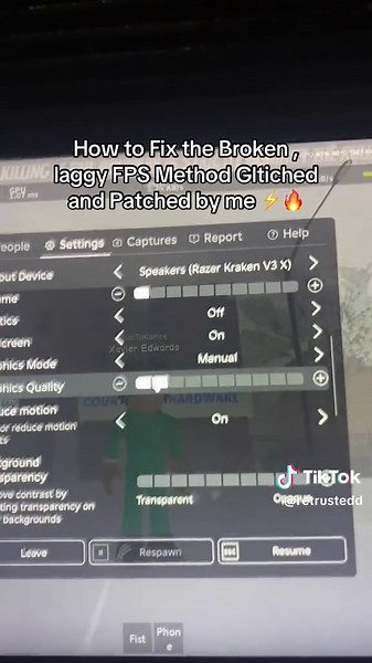 How to Fix FPS Issues in Roblox on Console and PC