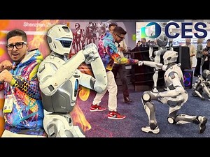 Ultimate Fighting Humanoid Robot T800! EngineAI | CES 2026