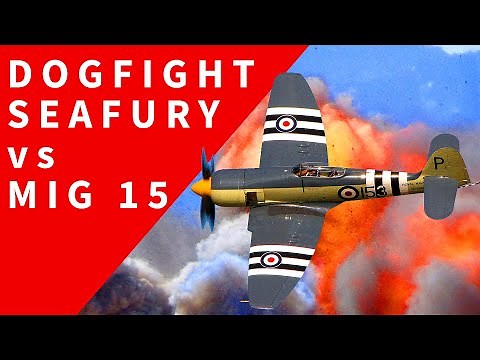 Mig 15 vs Hawker Sea Fury | Untold Story from the Korean War |