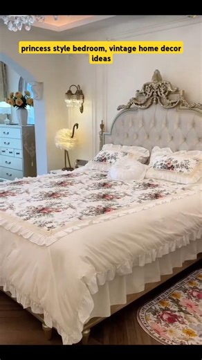 A room for the girl who never outgrew her princess dream🎀🤍You finally found thebedroom ofyour dream