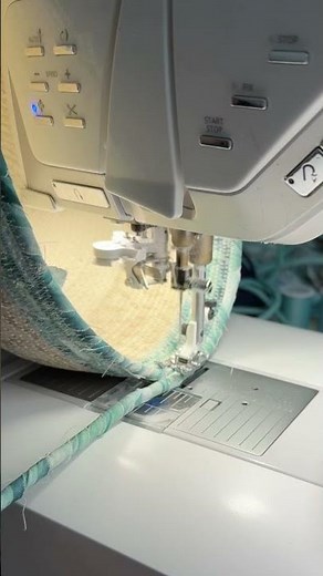 Satisfying Rope Bowl Stitching Technique 🧵