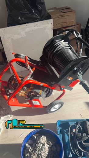 Nick Parlet on Instagram: "Part 2 - Under Ground Drain Repair Jetter - JM-1450 from @generalpipecleaners_ #plumbing #plumbingrepair #draincleaning #plumbingwork #homerenovations"