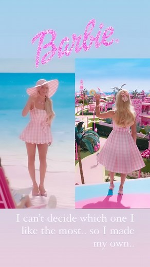 I’m gonna make @barbie outfits for @bethaniegarcia every week until we get invited to the movie premiere for @barbiethemovie !!! Tag @barbiethemovie and tell me what your favorite barbie outfit!!! | Designer Daddy