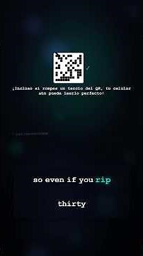 ¿Cómo funciona un código QR? 🗺️ Es como un mapa del tesoro digital #tech #qrcode #programming