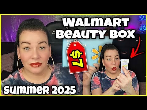 Walmart Beauty Box Summer 2025 - The Best $7 I've Ever Spent!