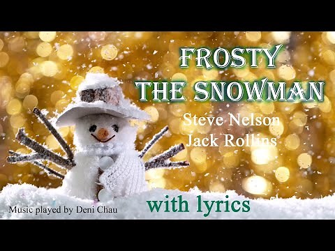 Frosty the snowman - instrumental with lyrics