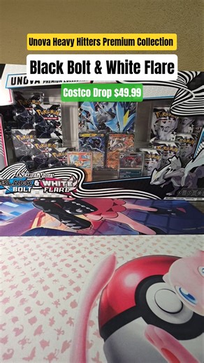 Opening Unova Heavy Hitters Premium Collection Box #pokemon #costco #pokemontcg #pokemoncards #tcg