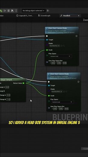 Adding Realistic Head Bob in My Unreal Engine 5 Horror Game
