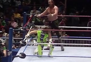 On January 31, 1992 the WWF MSG Show took place in front of 9,000 fans at Madison Square Garden. In the main event, “Macho Man” Randy Savage (with Miss Elizabeth) takes on Jake “The Snake” Roberts as their feud continues. The Savage/Roberts feud had one more televised match at a Saturday Night's Main Event in February. The Roberts/Savage feud of 1991-92 was probably the most high profile for Roberts as a heel. It also served to get Savage back into the main event picture. | Davenport Sports Netw