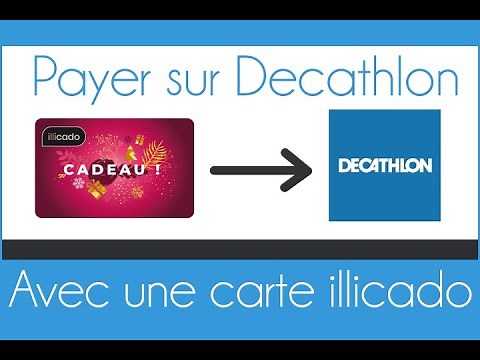 Comment utiliser une carte illicado sur Decathlon.fr