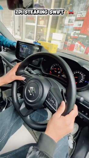 SWIFT25 top model steering control installation....