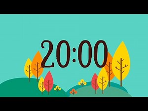 20 Minute Fall Timer with Relaxing Music and Alarm