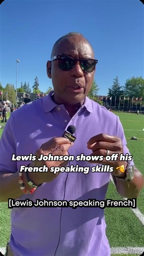 Lewis Johnson is so EXCITED to have the Olympic Games in Paris, he started speaking French! 🇫🇷 #ParisOlympics | NBC Olympics & Paralympics