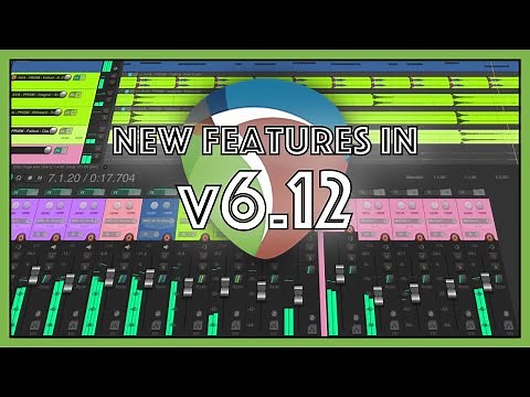 What's new in REAPER v6.12 | FX Browser improvements; RS5K updated and more