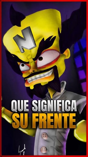 🧠 The true meaning of the “N” on Neo Cortex’s forehead 😱 │ ByCrisZ Gaming #shorts