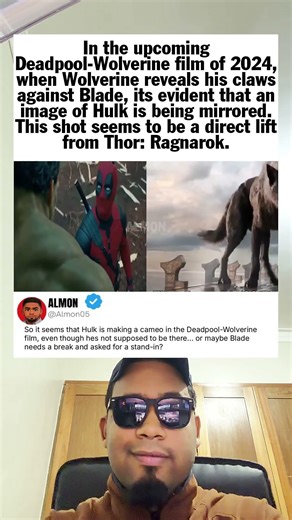 In the upcoming Deadpool Wolverine film of 2024, when Wolverine reveals his claws against Blade, its