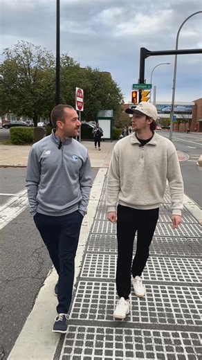 Introducing our Walk & Talk series with Lukas Favale! For our first episode, get to know forward Jakob Pelletier as he chats about coming to Syracuse, golf and the excitement leading up to the Home Opener. | Syracuse Crunch