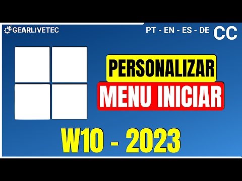 Como PERSONALIZAR FÁCIL o Menu Iniciar do Windows 10 2023