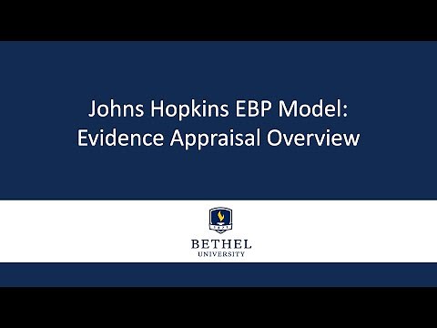 John Hopkins EBP Model: Evidence Appraisal