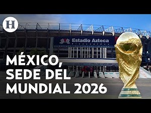 ¡Emocionante! México tendrá la inauguración del Mundial 2026, en triple apertura con EU y Canadá