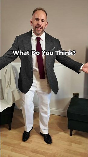 How to style white trousers to the office