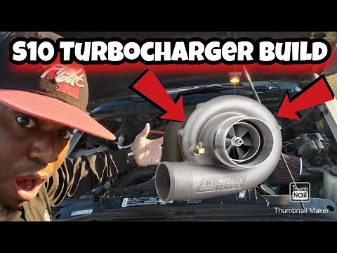 Turbo install on my chevy s10 build