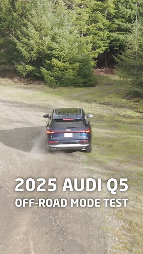 Testing the Off-Road Mode of the New Audi Q5