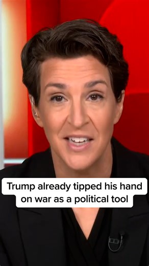Maddow: We already know what Donald Trump thinks about using a war with Iran for a domestic political boost. | The Rachel Maddow Show