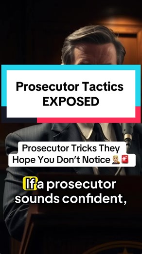 Prosecutor tactics USA explained. How prosecutors build cases, use negotiation pressure, and rely on courtroom strategy in criminal court. Understanding defendant rights and common courtroom tricks can help you protect your position before accepting a plea or missing objections. Courtroom tricks Defendant rights Prosecutor tactics USA How prosecutors build cases Justice files #legaldefenseusa #prosecutortricks #courtroomrights #knowyourrightsusa #justicefiles