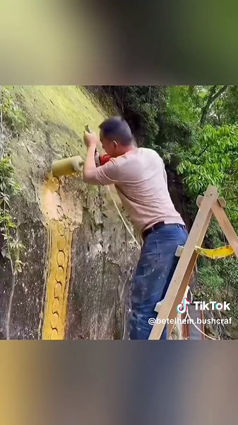 Building a Cliffside House with the Modern Drill - Part 1