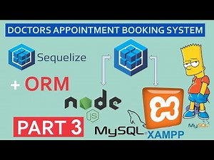 Using MySQL with XAMPP | Doctor's appointment booking system - Part 3
