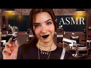 ASMR Barbershop: Men's Shave & Scalp Massage
