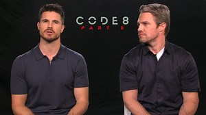 Robbie Amell, Stephen Amell discuss working with family in 'Code 8: Part II'