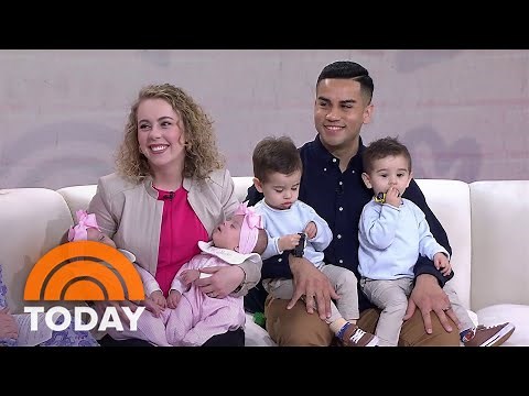 Meet the parents who had two sets of twins in 13 months!