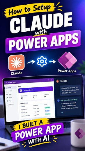 The Fastest Way to Build Power Apps No Drag & Drop Just prompt #claudecode #powerapps