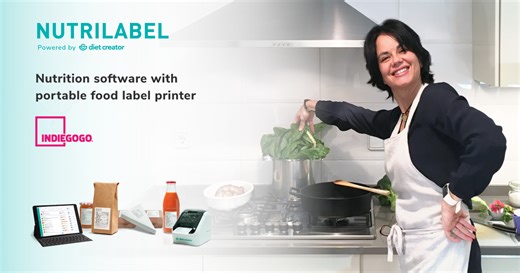 NutriLabel: Nutrition software and label printer by Diet Creator - Indiegogo