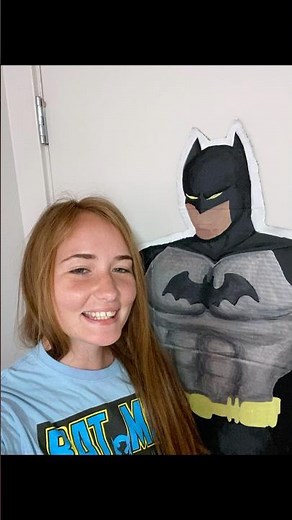 Painting a life size MASSIVE BATMAN! #batman #art #create #dccomics #painting