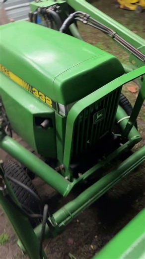 John Deere 332 Diesel Cold Start