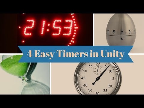 4 Easy ways to create Timers in Unity - in 2 minutes