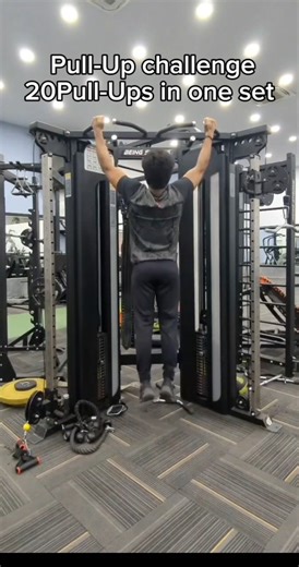 Pull-Up challenge 20 Pull-Ups #challenge #pullups #fitness #gym #motivation #shorts #viral
