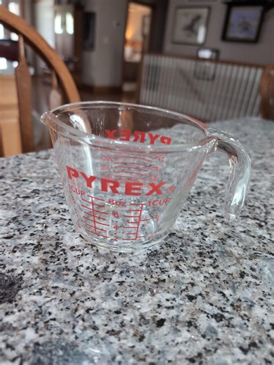 PYREX Glass 1 Cup Measuring Cup ~ Vintage Pyrex 1cup. Made in USA - Etsy