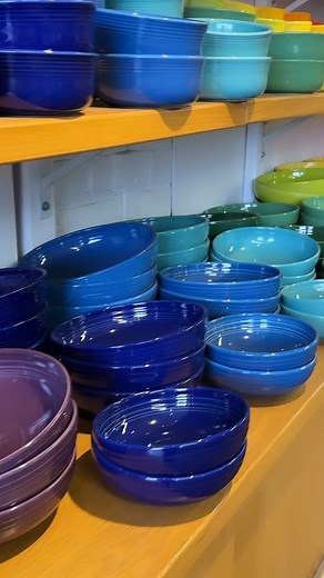 Do you spot your favorite Fiesta color? 🌈 | Fiesta Dinnerware