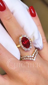 487 reactions · 22 shares | ❤️ Our Halo 4ct Oval Cut Ruby & Sapphire...