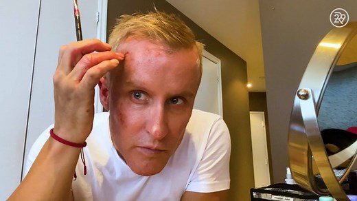 87K views · 249 reactions | Ever wonder how TV shows make fake blood & bruises look so REAL?  The Handmaid's Tale's makeup artist reveals his special effects secrets. | Refinery29 | Facebook