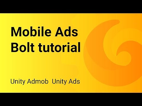 Mobile Ads - Admob integration tutorial using Bolt visual scripting