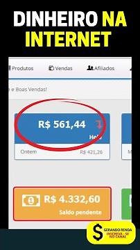 GANHAR DINHEIRO NA INTERNET - AFILIADO MONETIZZE #ganhardinheironainternet #afiliado #monetizze
