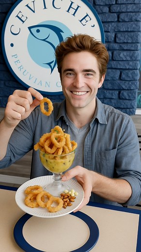 16K views · 165 reactions | Se fue a ceviches Peruvian cuisine y lo vieron probando el Chicharrón de calamares, luego pidió una Chaufa de pollo y terminó pidiendo una leche de tigre, y dijo que regresaria con sus amigos para que ellos probaran la auténtica comida peruana en Pittsburgh. | Ceviche's Peruvian Cuisine | Facebook