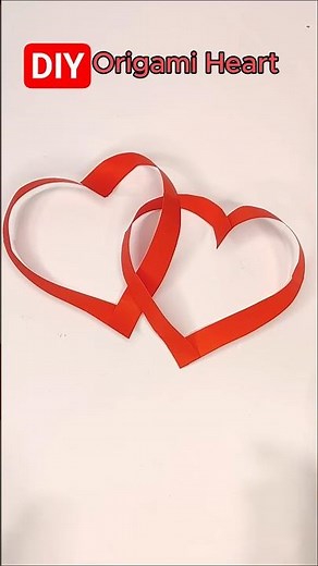 DIY Paper Heart Cutting | Easy Valentine’s Day Craft Idea | Simple Paper Art Tutorial